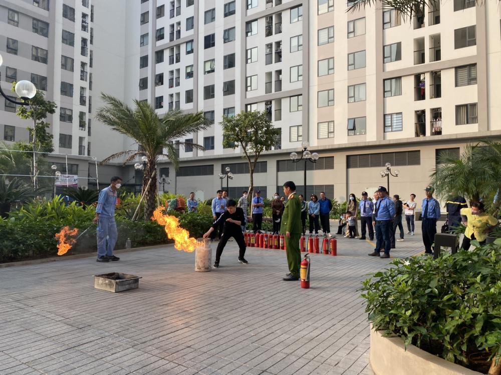 Tập huấn về công tác phòng cháy chữa cháy